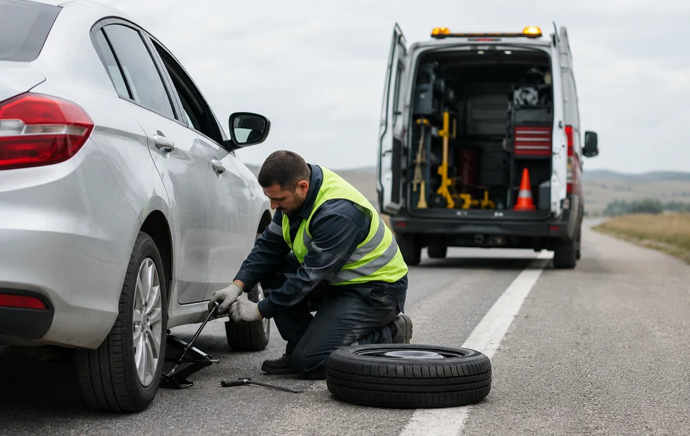 Kaynaşlı Oto Lastik Yol Yardım